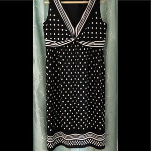 Maggy Boutique black and white white dress size 8